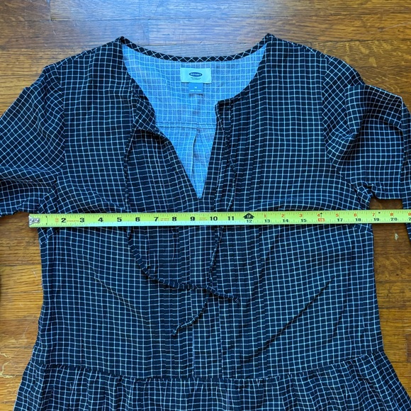 NWOT Old Navy Black And White Mini Dress M - Picture 2 of 4